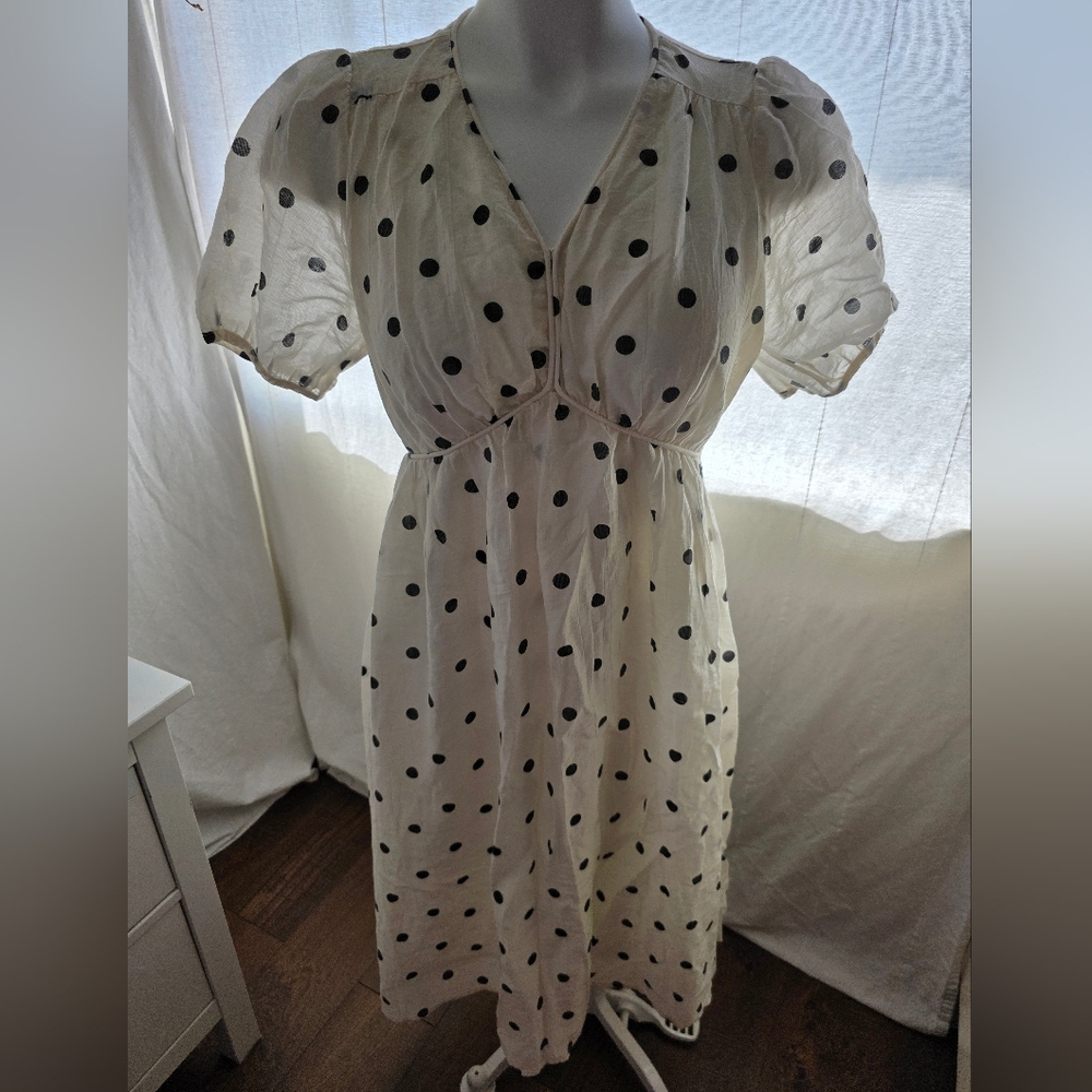 Up Bao Bao Polka Dot Dress